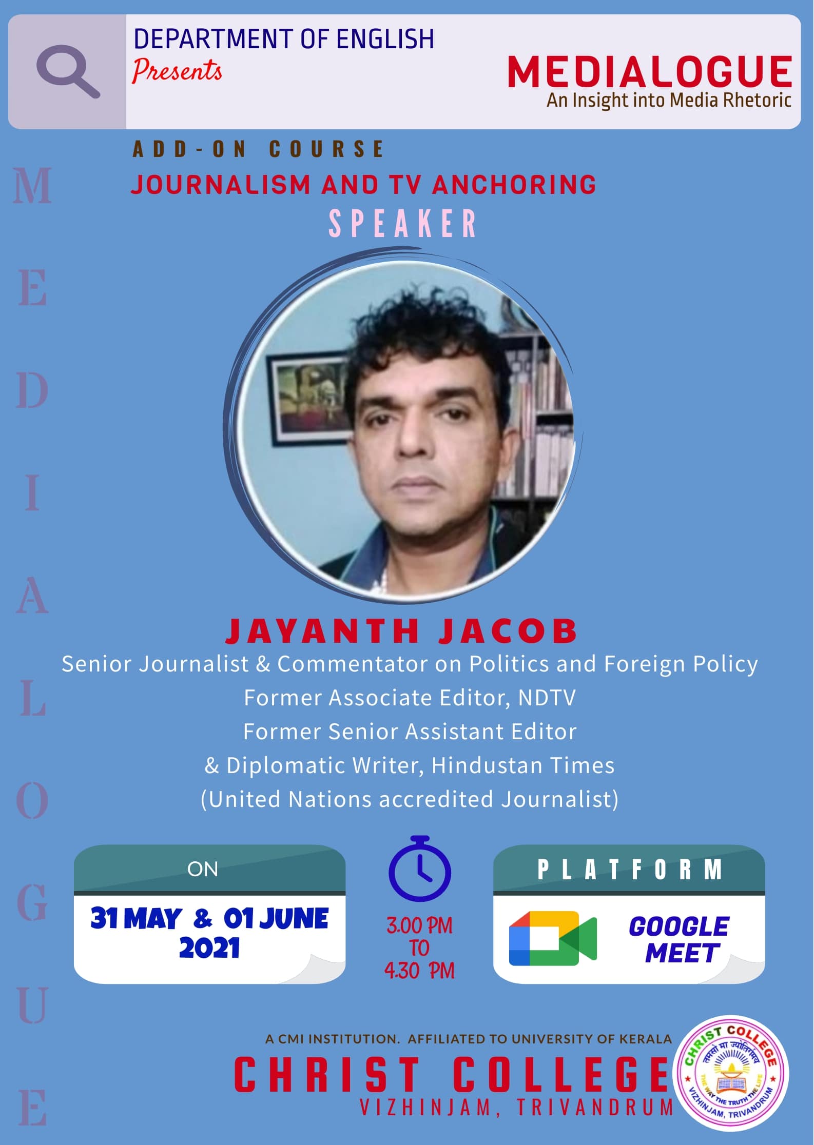 Medialogue: Add-on Course -Session 4 and 5