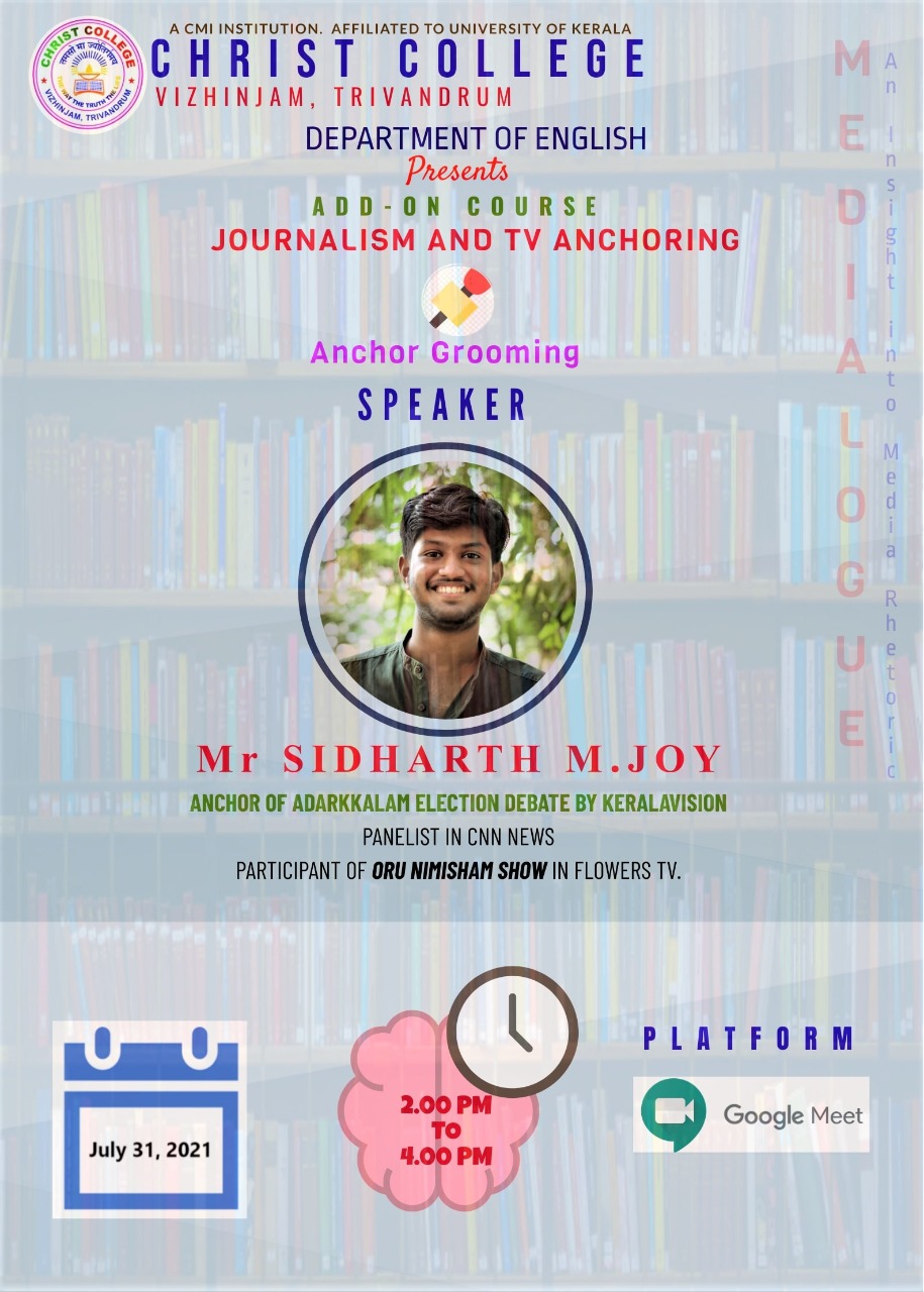 Medialogue: Add-on Course -Session 13
