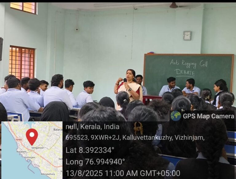 Debate  – Anti-Ragging Week