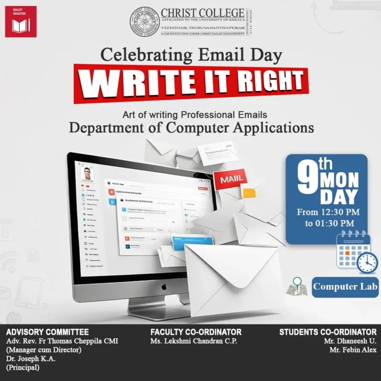 WRITE IT RIGHT – Celebrating Email Day : ART OF WRITING PROFESSIONAL EMAILS