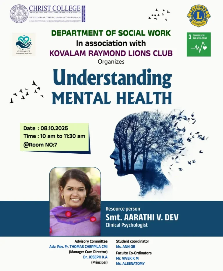 Mental Health Awareness Session