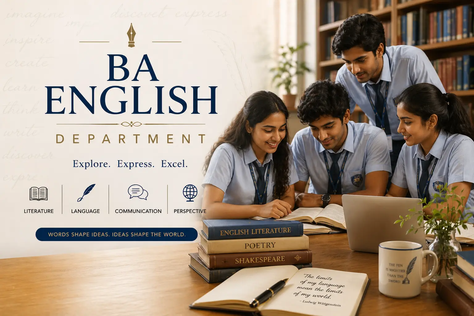 B.A English Language & Literature